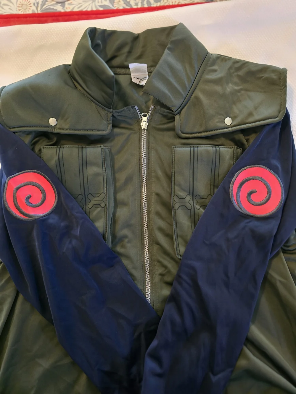 Spirit Naruto Shippuden Cosplay Costume Jacket Sz M